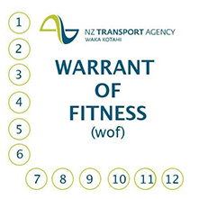 NZ Transport Agency — Warrant of Fitness approved